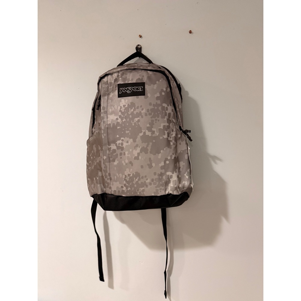 JanSport Station Pack FX Reflective Camo Backpack JS0A86E474R 25L Digital Grey